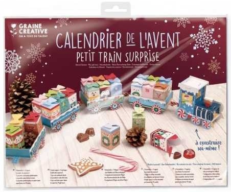 Calendrier de l'Avent Petit train surprise - Graine Créative